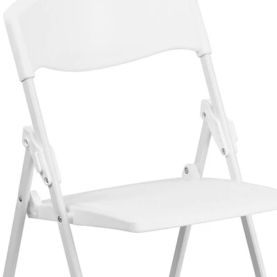 Wholesale ⭐ Folding Chairs Flash Furniture Hercules Series 880lb Capacity Heavy-Duty Plastic Folding Chair, White (RUTIWHT) ✨ 7 Wholesale ⭐ Folding Chairs Flash Furniture Hercules Series 880lb Capacity Heavy-Duty Plastic Folding Chair, White (RUTIWHT) ✨ - Image 5