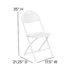 Brand new ???? Folding Chairs Flash Furniture Hercules Series 800lb-Capacity Plastic Fan-Back Folding Chair, White (LEL4WHITE) ???? 16 Brand new ???? Folding Chairs Flash Furniture Hercules Series 800lb-Capacity Plastic Fan-Back Folding Chair, White (LEL4WHITE) ???? -Advantage Shop sp137298370 s7