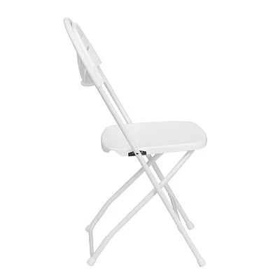 Brand new ???? Folding Chairs Flash Furniture Hercules Series 800lb-Capacity Plastic Fan-Back Folding Chair, White (LEL4WHITE) ???? 11 Brand new ???? Folding Chairs Flash Furniture Hercules Series 800lb-Capacity Plastic Fan-Back Folding Chair, White (LEL4WHITE) ???? - Image 9