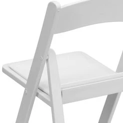 Best reviews of ❤️ Folding Chairs Flash Furniture Hercules 1000lb-Capacity Resin Folding Chair With Vinyl Padded Seat, White (LEL1WHITE) ???? -Advantage Shop sp137298577 s7
