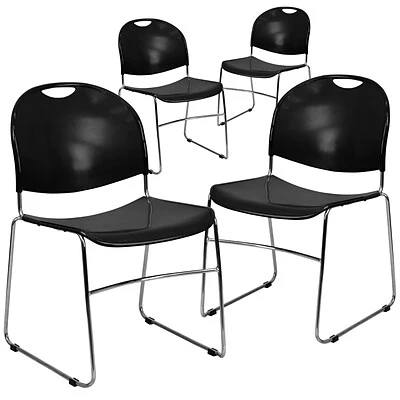 Wholesale ✔️ Stacking Chairs Flash Furniture Hercules™ Stacking Chair, Fabric, Black, Seat: 17.6"W X 17.4"D, Back: 17.625"W X 15.5"H ???? 3 Wholesale ✔️ Stacking Chairs Flash Furniture Hercules™ Stacking Chair, Fabric, Black, Seat: 17.6"W X 17.4"D, Back: 17.625"W X 15.5"H ????