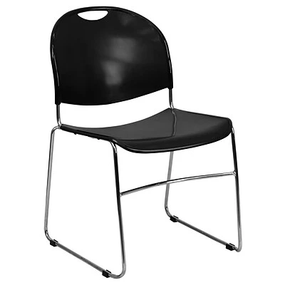 Wholesale ✔️ Stacking Chairs Flash Furniture Hercules™ Stacking Chair, Fabric, Black, Seat: 17.6"W X 17.4"D, Back: 17.625"W X 15.5"H ???? 8 Wholesale ✔️ Stacking Chairs Flash Furniture Hercules™ Stacking Chair, Fabric, Black, Seat: 17.6"W X 17.4"D, Back: 17.625"W X 15.5"H ???? - Image 6