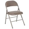 Deals ???? Stacking & Folding Chairs Flash Furniture HERCULES Vinyl Folding Chair, Gray (HA-F003D-GY-GG) ????
