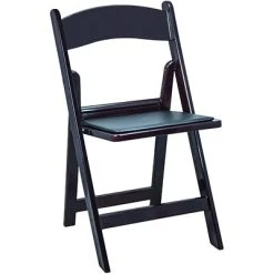 Brand new ???? Advantage Mahogany Resin Folding Chairs (RFWCA-102) ????