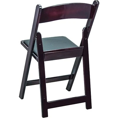Brand new ???? Advantage Mahogany Resin Folding Chairs (RFWCA-102) ???? 5 Brand new ???? Advantage Mahogany Resin Folding Chairs (RFWCA-102) ???? - Image 3