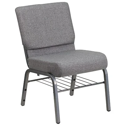 Best Pirce ???? Stacking Chairs Flash Furniture HERCULES 21" X 3 3/4" Church Chairs W/Book Rack & Silver Vein Frame (XUCH0221GYSVB) ❤️ 3 Best Pirce ???? Stacking Chairs Flash Furniture HERCULES 21" X 3 3/4" Church Chairs W/Book Rack & Silver Vein Frame (XUCH0221GYSVB) ❤️