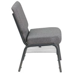 Best Pirce ???? Stacking Chairs Flash Furniture HERCULES 21" X 3 3/4" Church Chairs W/Book Rack & Silver Vein Frame (XUCH0221GYSVB) ❤️ 19 Best Pirce ???? Stacking Chairs Flash Furniture HERCULES 21" X 3 3/4" Church Chairs W/Book Rack & Silver Vein Frame (XUCH0221GYSVB) ❤️ -Advantage Shop sp154567778 s7