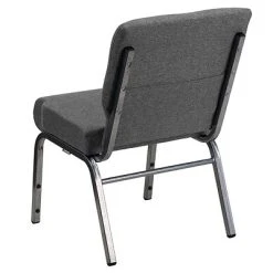 Cheap ???? Stacking Chairs Flash Furniture HERCULES 21'' Church Chairs W/3.75'' Seat Silver Vein Frame (XUCH0221GYSV) ???? 17 Cheap ???? Stacking Chairs Flash Furniture HERCULES 21'' Church Chairs W/3.75'' Seat Silver Vein Frame (XUCH0221GYSV) ???? -Advantage Shop sp154567790 s7