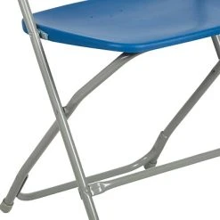 Cheap ???? Folding Chairs Flash Furniture HERCULES Series 800lb-Capacity Premium Plastic Folding Chair, Blue (LEL3BLUE) ???? -Advantage Shop sp154570573 s7