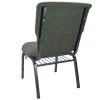 Brand new ✔️ Stacking Chairs Advantage 21" Wide Charcoal Gray Discount Church Chair 40 Pack (EPCHT-111-40) ❤️ -Advantage Shop sp155517714 s7
