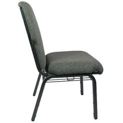 Brand new ✔️ Stacking Chairs Advantage 21" Wide Charcoal Gray Discount Church Chair 40 Pack (EPCHT-111-40) ❤️ -Advantage Shop sp155517716 s7