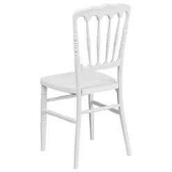 Hot Sale ✨ Flash Furniture Stacking Chairs 2 Pack. Resin Stacking Napoleon Chair (2LELMONWH) ???? -Advantage Shop sp155518966 s7