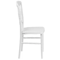 Hot Sale ✨ Flash Furniture Stacking Chairs 2 Pack. Resin Stacking Napoleon Chair (2LELMONWH) ???? -Advantage Shop sp155518968 s7