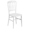 Deals ⭐ Flash Furniture Stacking Chairs Resin Stacking Napoleon Chair (LELMONWH) ???? -Advantage Shop sp155518980 s7