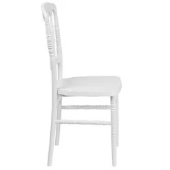 Deals ⭐ Flash Furniture Stacking Chairs Resin Stacking Napoleon Chair (LELMONWH) ???? -Advantage Shop sp155518985 s7