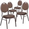 Cheap ❤️ Folding & Stacking Chairs Flash Furniture HERCULES Series Teardrop Back Stacking Banquet Chair With Patterned Fabric 4 Pack (4FDC04CPR08T02) ???? -Advantage Shop sp155518989 s7