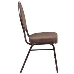 Cheap ???? Banquet Chairs Flash Furniture HERCULES Series Teardrop Back Stacking Banquet Chair (FDC04CPR08T02) ???? -Advantage Shop sp155519029 s7