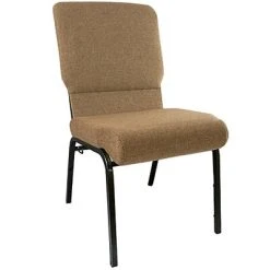 Cheapest ???? Stacking Chairs Advantage 18.5" Wide Mixed Tan Church Chair (PCHT185-105-20) ????