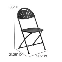 Hot Sale ❤️ Folding Chairs Flash Furniture HERCULES Series 800 Lb. Capacity Plastic Fan Back Folding Chair 8/Pack (8LEL4BK) ???? 17 Hot Sale ❤️ Folding Chairs Flash Furniture HERCULES Series 800 Lb. Capacity Plastic Fan Back Folding Chair 8/Pack (8LEL4BK) ???? -Advantage Shop sp155524447 s7
