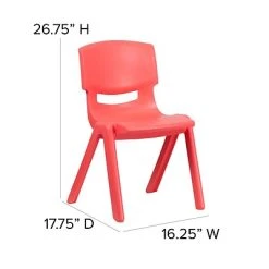 Top 10 ???? Stacking & Folding Chairs Flash Furniture Plastic Student Stacking Chair, Red, 4-Pieces (4YUYCX4005RED) ???? -Advantage Shop sp155712719 s7