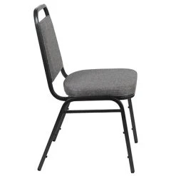 Coupon ???? Stacking & Folding Chairs Flash Furniture Fabric Banquet Folding Chair, Gray Fabric/Silver Vein Frame (FDBHF1SVBCG) ✔️ -Advantage Shop sp155712747 s7