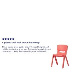 Hot Sale ???? Stacking & Folding Chairs Flash Furniture Plastic Student Stacking Chair, Red, 4-Pieces (4YUYCX4004RED) ???? 15 Hot Sale ???? Stacking & Folding Chairs Flash Furniture Plastic Student Stacking Chair, Red, 4-Pieces (4YUYCX4004RED) ???? -Advantage Shop sp155712941 s7