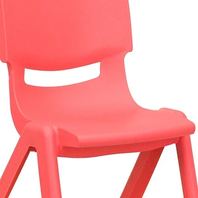 Hot Sale ???? Stacking & Folding Chairs Flash Furniture Plastic Student Stacking Chair, Red, 4-Pieces (4YUYCX4004RED) ???? 11 Hot Sale ???? Stacking & Folding Chairs Flash Furniture Plastic Student Stacking Chair, Red, 4-Pieces (4YUYCX4004RED) ???? - Image 9