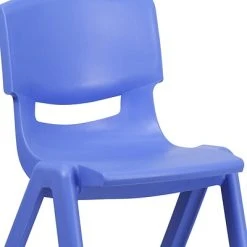 Discount ✨ Stacking & Folding Chairs Flash Furniture Plastic Student Stacking Chair, Blue, 4-Pieces (4YUYCX4005BLUE) ⌛ 19 Discount ✨ Stacking & Folding Chairs Flash Furniture Plastic Student Stacking Chair, Blue, 4-Pieces (4YUYCX4005BLUE) ⌛ -Advantage Shop sp155712958 s7