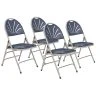 Outlet ✔️ National Public Seating Folding Chairs NPS 1100 Series Deluxe Fan Back With Triple Brace Double Hinge Folding Chair, Dark Blue, 4 (1115/4) ???? 2 Outlet ✔️ National Public Seating Folding Chairs NPS 1100 Series Deluxe Fan Back With Triple Brace Double Hinge Folding Chair, Dark Blue, 4 (1115/4) ???? -Advantage Shop sp160038408 s7