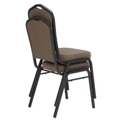 Cheapest ✔️ Stacking Chairs National Public Seating 9300 Series Deluxe Fabric Upholstered Stack Chair, Natural Taupe/Black Sandtex, 2 Pack (9378-BT/2) ???? -Advantage Shop sp160038419 s7
