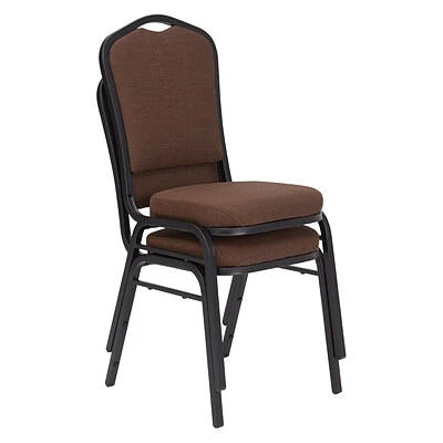 Best reviews of ???? National Public Seating Stacking Chairs NPS 9300 Series Deluxe Fabric Upholstered Stack Chair, Natural Chocolate/Black Sandtex, 2 Pack (9361-BT/2) ???? 4 Best reviews of ???? National Public Seating Stacking Chairs NPS 9300 Series Deluxe Fabric Upholstered Stack Chair, Natural Chocolate/Black Sandtex, 2 Pack (9361-BT/2) ???? - Image 2