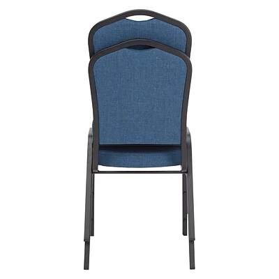 Coupon ❤️ National Public Seating Stacking Chairs NPS 9300 Series Deluxe Fabric Upholstered Stack Chair, Natural Blue/Black Sandtex, 2 Pack (9374-BT/2) ???? 7 Coupon ❤️ National Public Seating Stacking Chairs NPS 9300 Series Deluxe Fabric Upholstered Stack Chair, Natural Blue/Black Sandtex, 2 Pack (9374-BT/2) ???? - Image 5