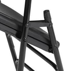 Top 10 ???? National Public Seating NPS 1100 Series Polyfold Fan Back Triple Brace Double Hinge Folding Chairs, Black/Black, 4/Pack (1110/4) ✨ -Advantage Shop sp160038573 s7