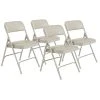 Outlet ❤️ National Public Seating NPS 1200 Series Vinyl Padded Premium Folding Chairs, Warm Grey/Grey, 4/Pack (1202/4) ???? 1 Outlet ❤️ National Public Seating NPS 1200 Series Vinyl Padded Premium Folding Chairs, Warm Grey/Grey, 4/Pack (1202/4) ???? -Advantage Shop sp160038576 s7