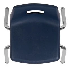 Best Pirce ✔️ Stacking & Folding Chairs Flash Furniture Advantage Plastic Student Stack Chair, Navy (ADVSSC12NAVY) ???? -Advantage Shop sp166807709 s7