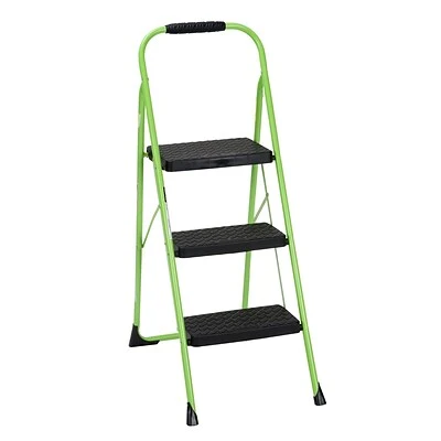 Deals ✔️ Folding Chairs Cosco Three Step Big Step Folding Step Stool With Rubber Hand Grip (11408GNF1E) ???? 3 Deals ✔️ Folding Chairs Cosco Three Step Big Step Folding Step Stool With Rubber Hand Grip (11408GNF1E) ????