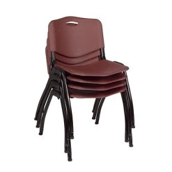 Discount ???? Stacking Chairs Regency 'M' Plastic Stack Chair, Burgundy (4700BY) ⌛ 9 Discount ???? Stacking Chairs Regency 'M' Plastic Stack Chair, Burgundy (4700BY) ⌛ -Advantage Shop sp4547933 s7
