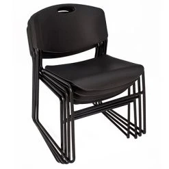 New ✔️ Stacking Chairs Regency Zeng Stack Chair (8 Pack)- Black ???? 9 New ✔️ Stacking Chairs Regency Zeng Stack Chair (8 Pack)- Black ???? -Advantage Shop sp4547957 s7 1