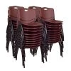 Budget ???? Stacking Chairs Regency 'M' Stack Chair (40 Pack)- Burgundy ???? -Advantage Shop sp4547977 s7