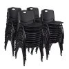 Best Pirce ???? Stacking Chairs Regency 'M' Plastic Stack Chair, Black, 40/Pack (4700BK40PK) ???? -Advantage Shop sp4547985 s7