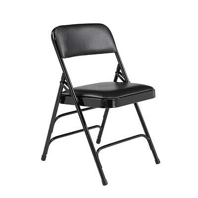 Best Pirce ???? National Public Seating Folding Chairs NPS 1300 Series Premium Vinyl Upholstered Triple Brace Double Hinge Folding Chair, Black, 4 Pack (1310/4) ???? 3 Best Pirce ???? National Public Seating Folding Chairs NPS 1300 Series Premium Vinyl Upholstered Triple Brace Double Hinge Folding Chair, Black, 4 Pack (1310/4) ????