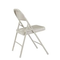 New ???? National Public Seating NPS 50 Series Standard All-Steel Folding Chairs, Gray/Gray, 100 Pack (52/100) ⌛ -Advantage Shop sp55041040 s7