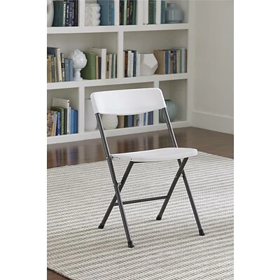 Cheap ⭐ Folding Chairs Cosco Folding Resin Office Chairs, White, 4/Pack (37825WSP4E) ???? 4 Cheap ⭐ Folding Chairs Cosco Folding Resin Office Chairs, White, 4/Pack (37825WSP4E) ???? - Image 2
