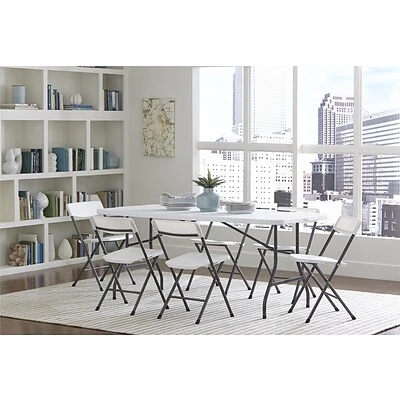 Cheap ⭐ Folding Chairs Cosco Folding Resin Office Chairs, White, 4/Pack (37825WSP4E) ???? 6 Cheap ⭐ Folding Chairs Cosco Folding Resin Office Chairs, White, 4/Pack (37825WSP4E) ???? - Image 4