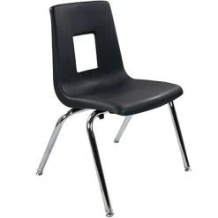 Wholesale ???? Stacking Chairs Advantage Black Student Stack School Chair - 16" (ADVSSC16BLK50) ????
