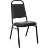 Deals ???? Stacking Chairs Advantage Black Vinyl-Padded Stackable Chairs 1.5" Padded Seat 2 Pack (827VINYLBBSB2) ???? -Advantage Shop sp7504859 s7