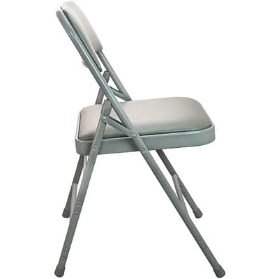 Top 10 ???? Advantage Vinyl Padded Folding Chairs, Gray, 40/Pack (DPI903V-GG-40) ???? 4 Top 10 ???? Advantage Vinyl Padded Folding Chairs, Gray, 40/Pack (DPI903V-GG-40) ???? - Image 2