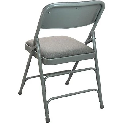 Cheap ???? Folding Chairs Flash Furniture Advantage Fabric/Steel Padded Folding Chair, Gray, 40/Pack (DPI903FGG) ❤️ 5 Cheap ???? Folding Chairs Flash Furniture Advantage Fabric/Steel Padded Folding Chair, Gray, 40/Pack (DPI903FGG) ❤️ - Image 3
