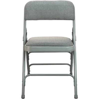 Cheap ???? Folding Chairs Flash Furniture Advantage Fabric/Steel Padded Folding Chair, Gray, 40/Pack (DPI903FGG) ❤️ 6 Cheap ???? Folding Chairs Flash Furniture Advantage Fabric/Steel Padded Folding Chair, Gray, 40/Pack (DPI903FGG) ❤️ - Image 4