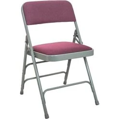 Deals ⌛ Advantage Burgundy Padded Folding Chairs 40 Pack (DPI903F-GB-40) ⌛